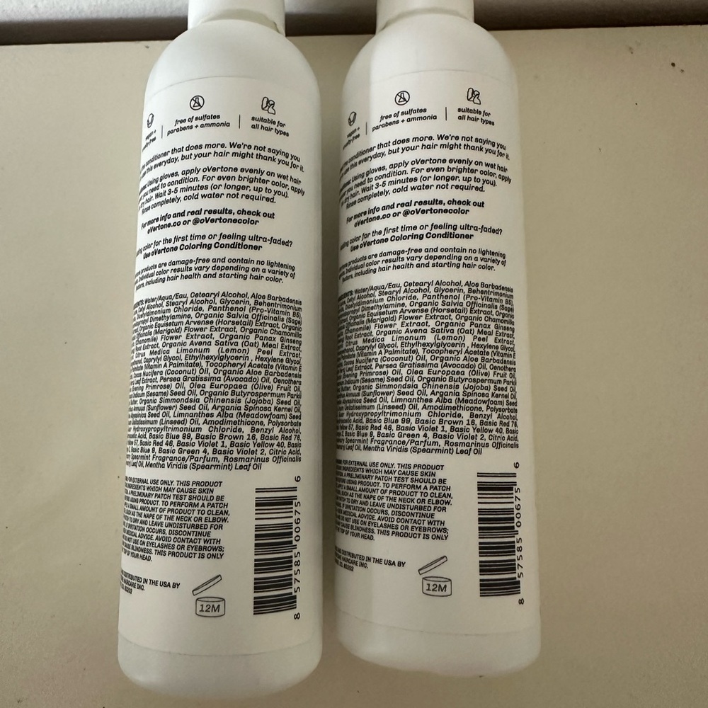 Overtone Daily Conditioner -Extreme Silver- - Picture 2 of 5